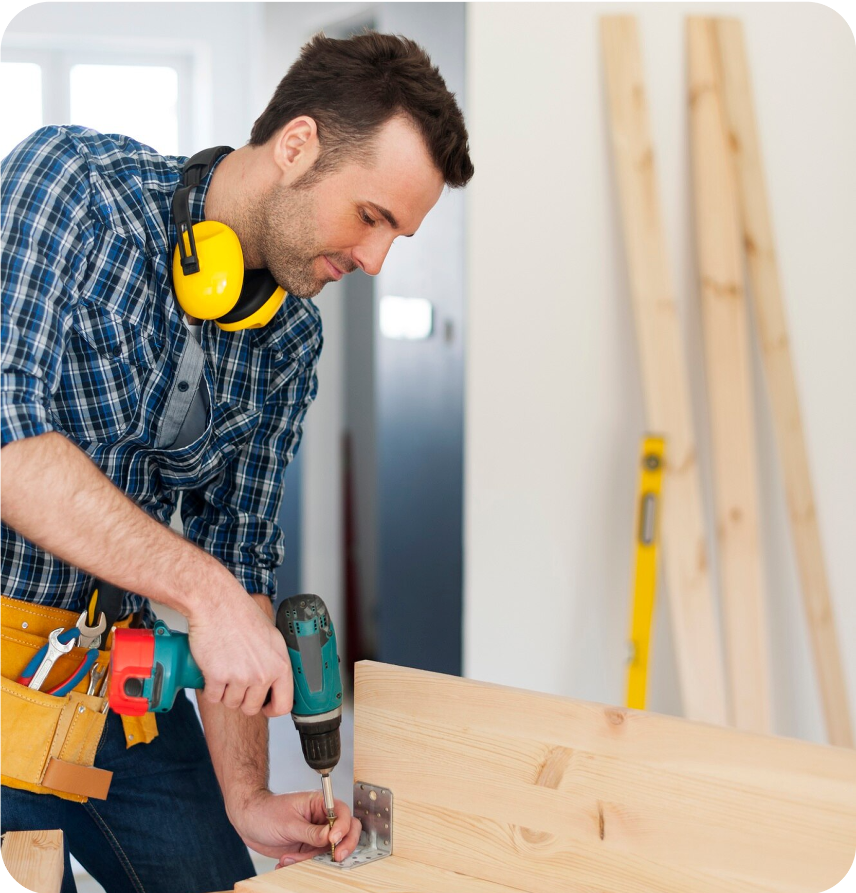 A person pointing at a value we provide